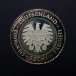 Medaille Schutz unserer Erde, Arktis mit Eisbär, Polymerring PP
