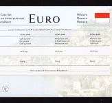 Monaco 2013 2 Euro Edelmetall-Set "20 Jahre UNO-Beitritt" unzirkuliert