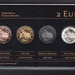 Bund 2010 2 Euro Edelmetall-Set "Bremen" unzirkuliert