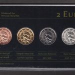 Monaco 2012 2 Euro Edelmetall-Set "500 Jahre Souveränität" unzirkuliert