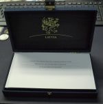 Lettland 2014 Premium KMS incl. Goldmedaille, Etui, Zertifikat PP