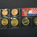Kroatien 2023 Kursmünzsatz/ KMS lose im Blister unzirkuliert
