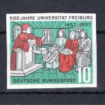 Bund MiNr. 256 U postfrisch Fotoattest Schlegel