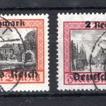 Deutsches Reich MiNr. 728-729 Vollstempel geprüft Schlegel