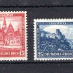 Weimar MiNr. 459-462 postfrisch Nothilfe 1931, 25+50 Pf. geprüft