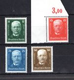 Weimar MiNr. 403-406 postfrisch 50 Pf. geprüft Schlegel