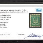 Weimar MiNr. 344X-350X postfrisch 348-350 geprüft Schlegel
