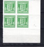 Dt. Besetzung WK II Guernsey 4er Block MiNr. 1 g postfrisch gepr. Möhle