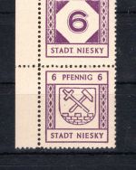 Dt. Lokalausgaben Niesky MiNr. SZd 7 postfrisch geprüft Kunz