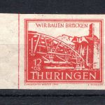 SBZ Thüringen MiNr. 113 yy Bogenrand postfrisch signiert
