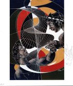 UNO New York Hans Erni, Lithographie 150/750, handsigniert