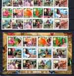 Guinea MiNr. 4202-13 A/B + Block 915-920 postfrisch 50 Jahre Europamarken