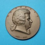 Bronzemedaille Wolfgang A. Mozart