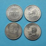 DDR Lot mit 4 x 20 Mark