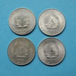 DDR Lot mit 4 x 20 Mark