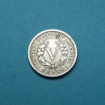 USA 1900 5 Cents V im Kranz (Liberty Head Nickel)