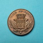 Frankreich 1879 Bronzemedaille der Design Schule der Stadt Paris