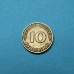 Bund 1949 F 10 Pfennig BdL