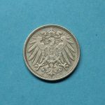 Deutsches Reich 1900 D 10 Pfennig großer Adler vz-st