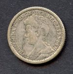 Niederlande 1918 25 Cents Wilhelmina