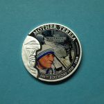 Palau 2010 1 Dollar Mutter Teresa Nächstenliebe Cu versilbert PP