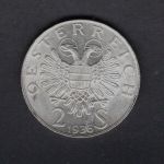 Österreich 1936 2 Schilling Eugen von Savoyen