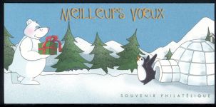 Frankreich MiNr. Block 50 postfrisch im Folder, Weihnachten