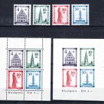 Franz. Zone Baden MiNr. 1-57 mit Block 1A+B und 2, mit 46I postfrisch