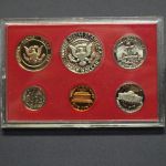 USA 1982 Proof Set 1 Cent - 1/2 Dollar im Display PP