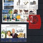 Liechtenstein Jahrgang 2017 MiNr. 1839-85 gestempelt ohne Block 29 B
