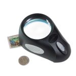 Leuchtturm LED-Standlupe mit 5-facher Vergrößerung 345409 Neu