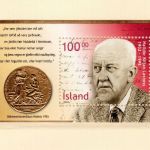 Island MiNr. Block 30 I postfrisch Halldór Laxness im Folder