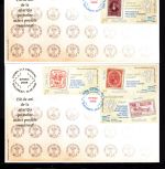Rumänien MiNr. Block 426+426 I postfrisch incl. 2 FDC´s im Folder