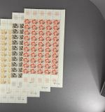 Frankreich 100er Bögen MiNr. 2136-2139 postfrisch Vorausentwertung, Pilze