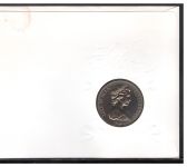 Isle of Man 1988 Numisbrief 40. Geb. Prinz Charles 1 Crown Wedding ST