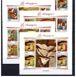 Niger Kleinbögen MiNr. 9875-9933 postfrisch Pilze