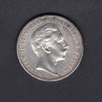 Preussen 1909 3 Mark Wilhelm II.
