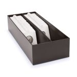 Leuchtturm Archivbox LOGIK für QUADRUM und Münzrähmchen, schwarz 364884 Neu