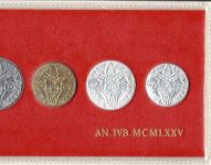 Vatikan 1975 KMS 5 - 100 Lire im Folder