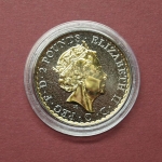 Golden Enigma "Britannia" 2017 Silber Ruhtenium/ Gold veredelt BU