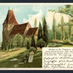 AK Leipzig 1900 Kirche zu St. Thekla