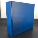 Lindner T- Blankoblätter 4 Streifen o.E. 100 Bl. & 1 Ringbinder neuwertig