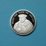 Medaille Thurn und Taxis Franz von Taxis, versilbert PP