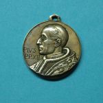 Medaille Papst Pius XII. als Anhänger vz