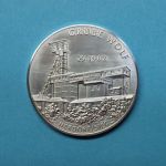 Medaille Herdorf, Grube Wolf 1962, Florz-Füsseberger Gangzug vz