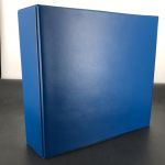 Lindner Lagerringbuch Blau für über 100 Blankoblätter neuwertig