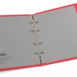 Kobra Ringbinder Rot ohne Blätter G24B Neu
