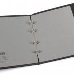 Kobra Ringbinder Schwarz ohne Blätter G24B Neu