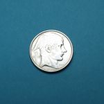Belgien 1949 50 Francs Merkur, Silber