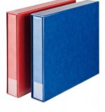 Lindner Ringbinder-Set Weinrot Standard XL für Postkarten 3008-W Neu